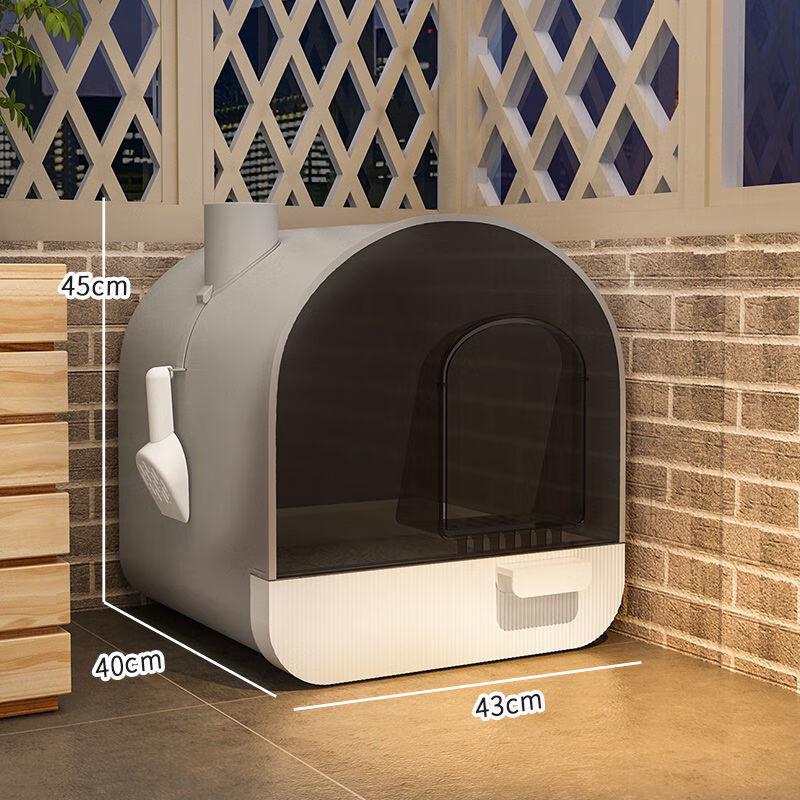 Полностью закрытый лоток для кошек