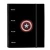 Captain America-Captain America Ring Binder Black (27 X 32 X 3.5cm)