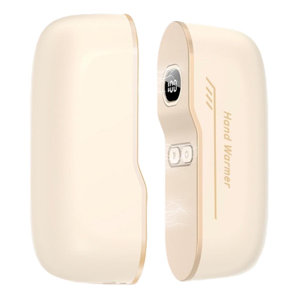 2-in-1 Magnetic Rechargeable Hand Warmers with Digital Display Electric Hand Warmer for Women Men Camping Hunting Outdoor Gifts