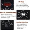 Digital Thermostat Kit Compatible with Traeger Pellet Grills BAC200 BAC388 BAC389 BAC382 Replacement Parts with LED Display Temperature Control Panel