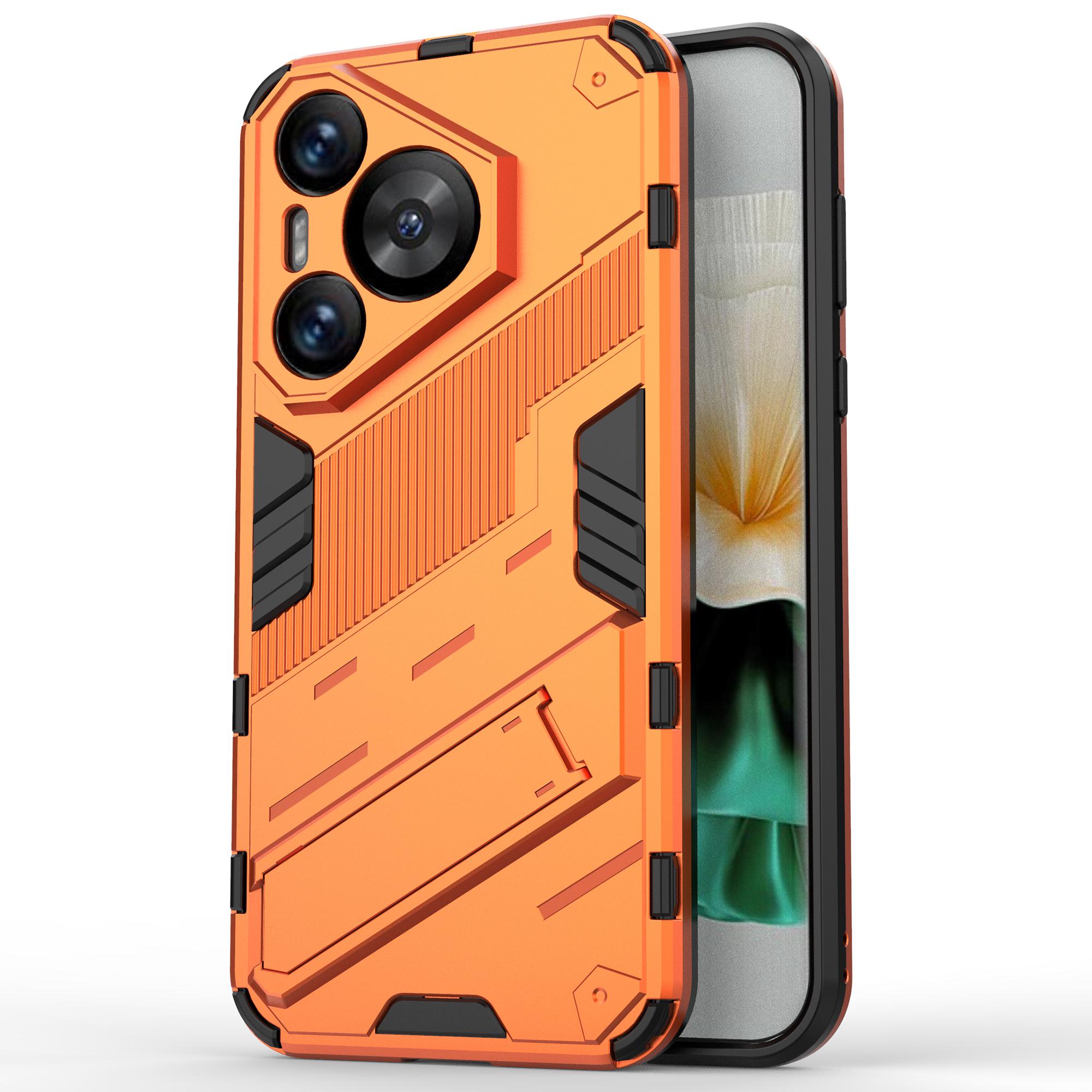 Для Huawei Pura 70 Чехол-подставка ПК + ТПУ Двухслойный защитный чехол для телефона E