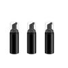 30ml Black Press-Type PET Foaming Facial Cleanser & 60ml Mousse Dispensing Bottle