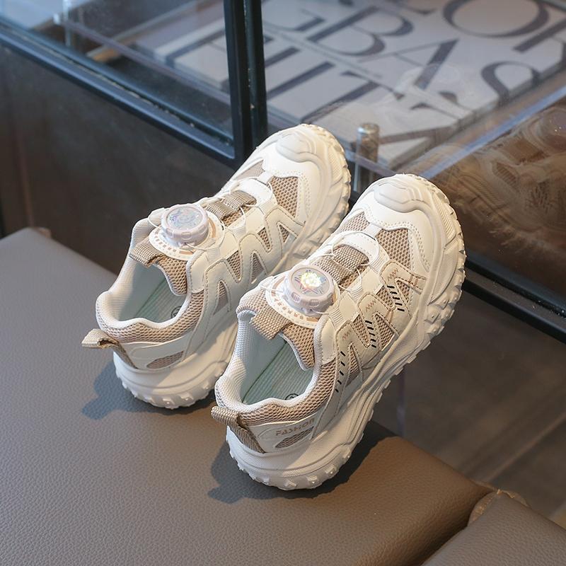 Children's Sneakers Boy  Spring Girls Fashion Sports Shoes Breathable Non-slip Sole Kids School Mesh Sneakers Lightweight