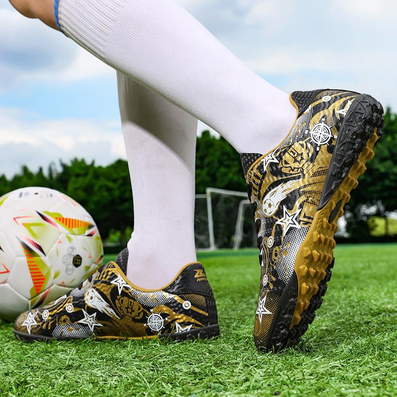 Nowe męskie buty piłkarskie Dziecięce Oryginalne buty piłkarskie Halowe Profesjonalne buty na boisko piłkarskie Korki do gry w klubie TF/AG Antypoślizgowe Trampki