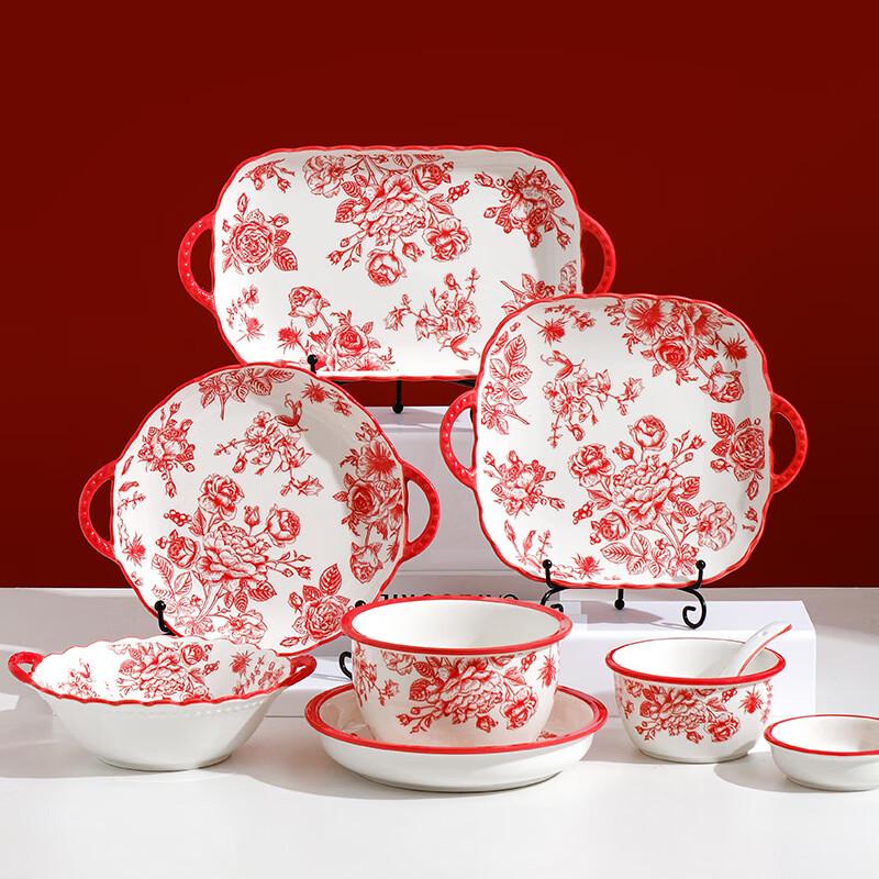 Yuyi Angel Light Luxury Ceramic Dinnerware Set