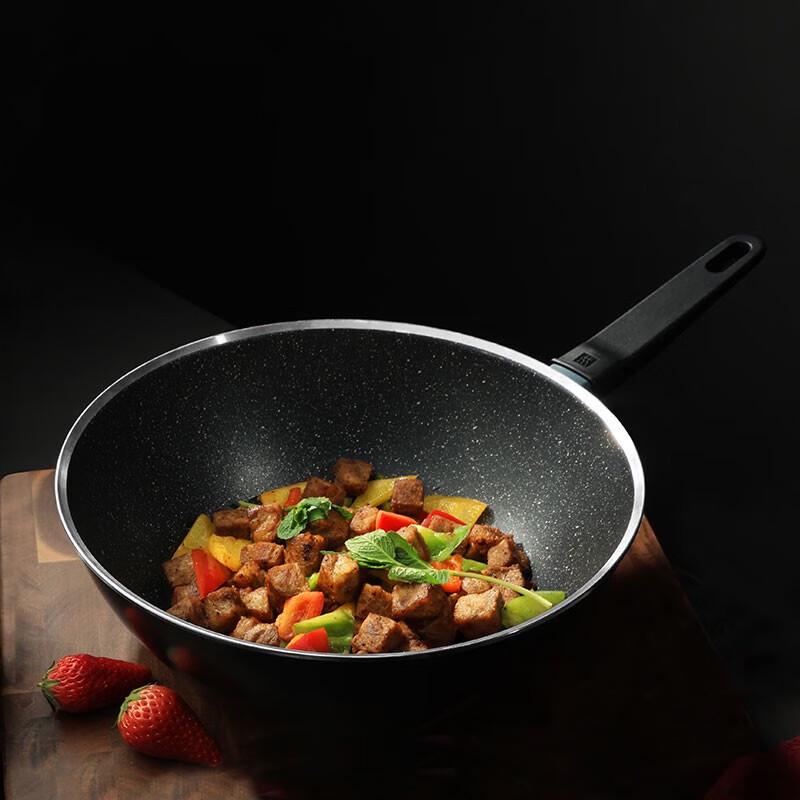 ZWILLING 30cm Non-Stick Wok with Silicone Spatula