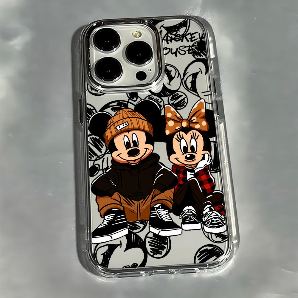 

Cool Minnies M-Mickey Phone Case For iPhone 17e 17 16 15 14 13 12 11 mini Pro Max X XR XSMAX Air Plus Transparent Soft Cover iPhone 14 Pro
