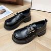 Mary Jane women's shoes British style small leather shoes 2025 autumn new single shoes college style Japanese jk platform shoes