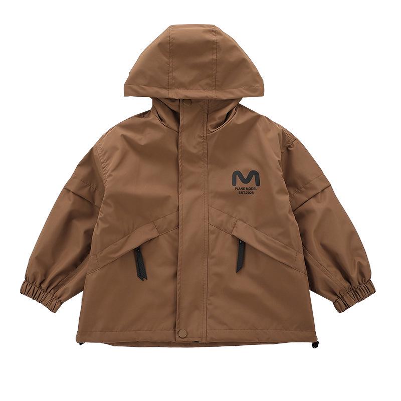 Stylish Boys' Windbreaker: Autumn 2025 Street Style Trench Coat