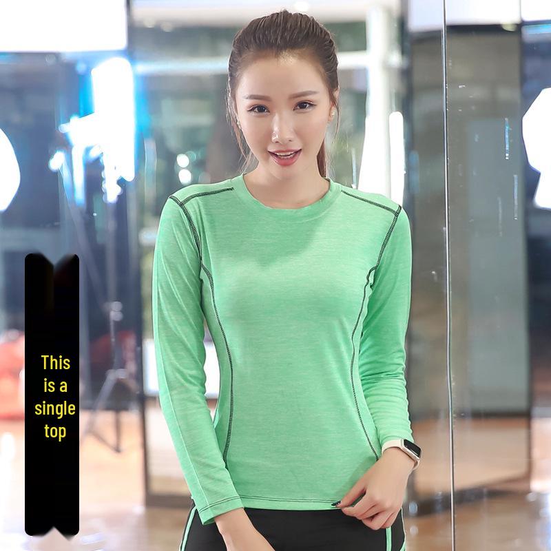 Women's Quick-Dry Slim Fit Korean Style Yoga T-Shirt: Casual, Professional, Fitness & Running Short Sleeve