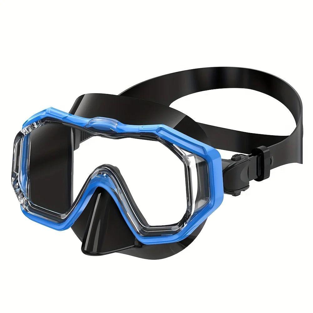 With Nose Cover Kids Swim Goggles PC Glass Pool Swim Eyewear  Children/Adult