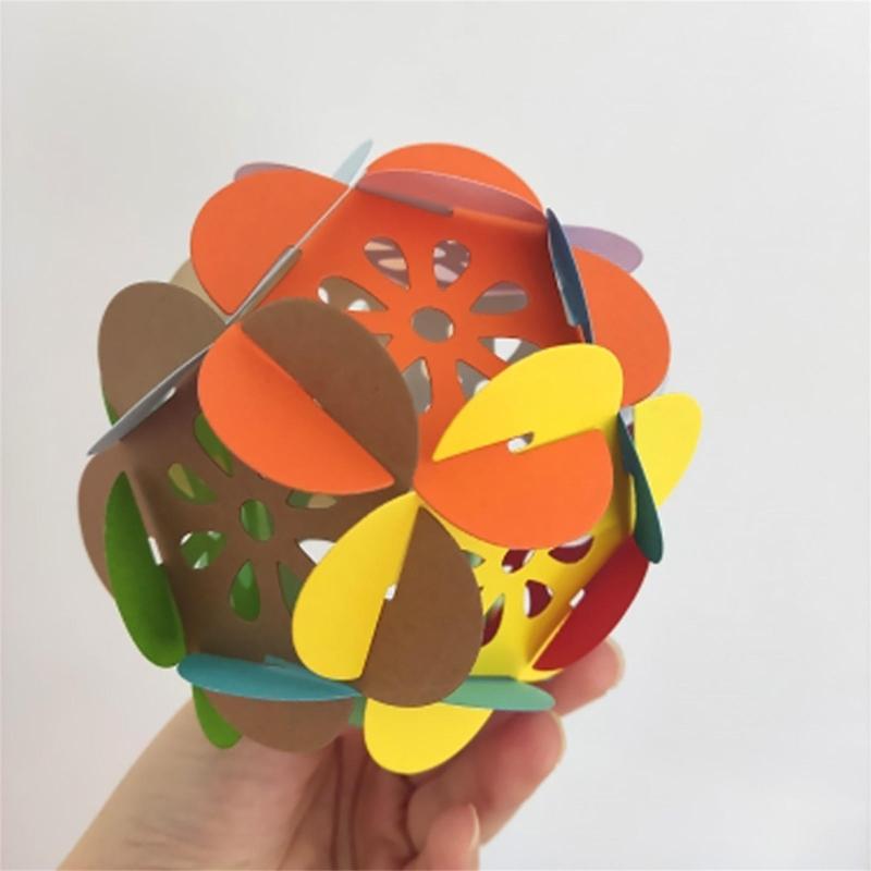 3D Flower Metal Cutting Dies DIY Craft Carbon Steel Embossing Template Stencil Scrapbooking for Card Die Cuts Mold