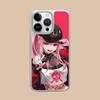 Holo Mori Calliope Silver Plating Mobile Phone Case for iPhone 17 16 15 14 13 12 11 Air Pro Max Plus Colorful Cover