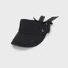 W Wide Ribbon Sun Visor (BLACK)