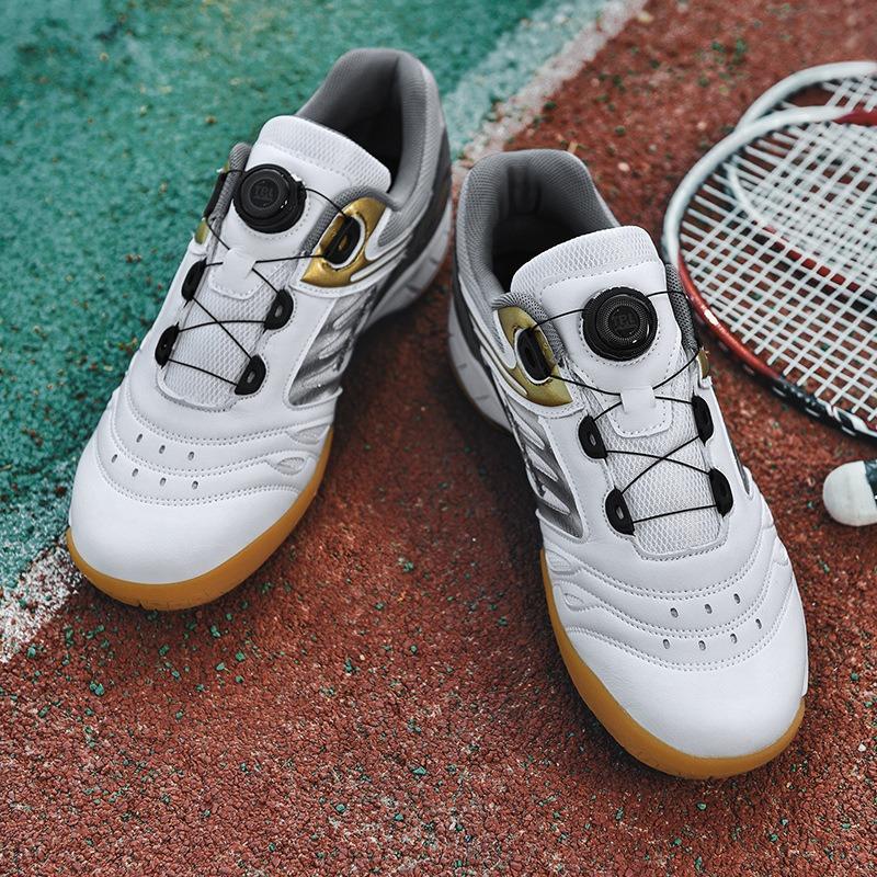 New badminton shoes men's youth shock absorption non-slip table tennis shoes couple tennis shoes student sports shoes