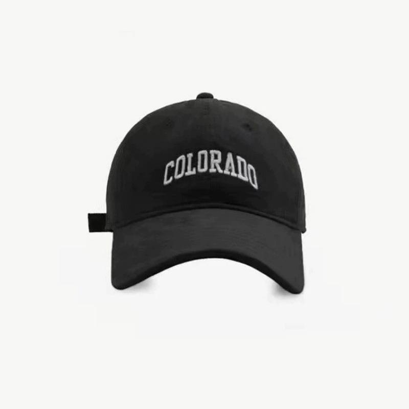 Bavlněná Retro Vintage Baseballová Čepice Muži Ženy Džínová Vyšívaná Písmena Klobouk