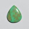 Natural Chrysoprase Gemstone Cabochon - Loose Semi Precious Stone 25 Carats Pear Shape 31x26 mm, Jewelry Craft Supply