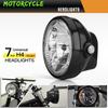 Universal 7 Inch Motorcycle Headlight H4 35W LED Head Lamp 9 Wires Turn Signal Light 12V H4 HeadLamp For Harley Bikes Curisers