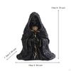 Halloween Wizard Figurine Sculpture Gift Art Crafts Tabletop Ornament for Entrance Desk