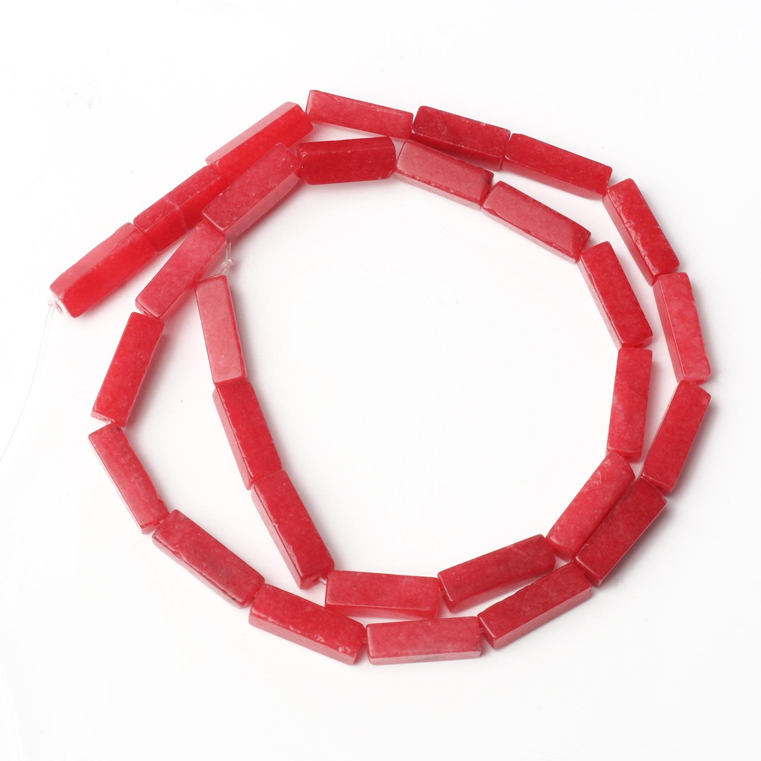 

14x4 мм, 1 шт. Прямокутний натуральний камінь, бісер, яшма, кришталеві намистини для виготовлення ювелірних виробів своїми руками, браслет, намисто, сережки 14x4mm about 29pcs