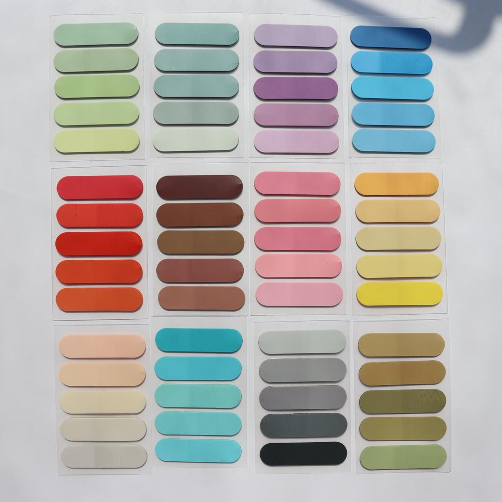 100 Sheets Transparent Sticky Notes Self-Adhesive BookMarker Annotation Reading Book Clear Tab Kawaii Cute Stationery