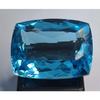 Cushion Cut Lab Created Blue Topaz 122-124 Ct Fabulous Certified Loose Gemstone