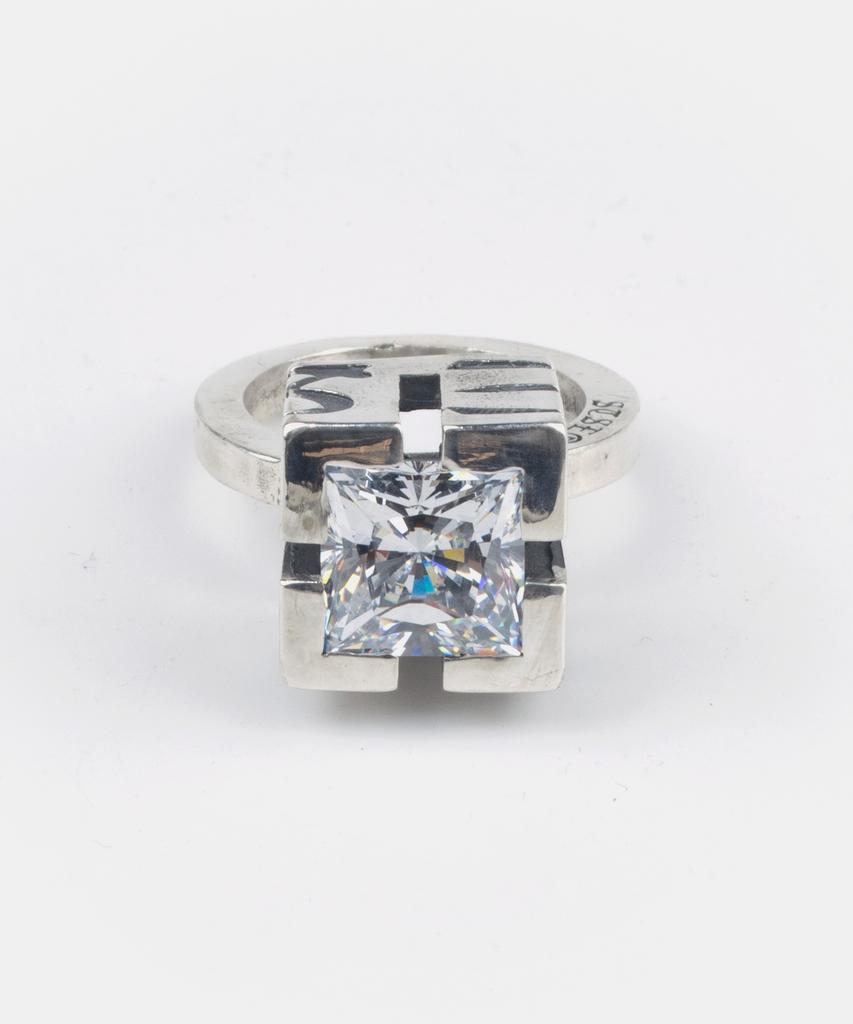 Sheen666 Bonus Series Square Silver Ring (Type A)