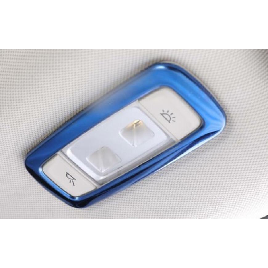 For 2018- BMW X3 G01 X4 G02 Blue Steel Rear Reading Light Lamp Frame Trim