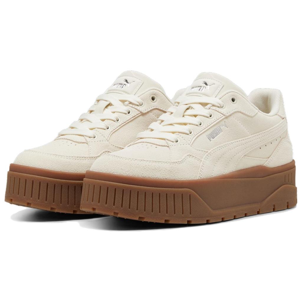 Puma Karmen Lightweight Fashion Low-Top Sneakers Women Sneakers Beige 397462-04