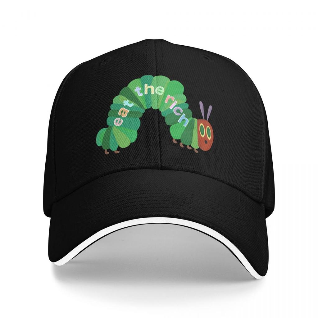 Baseball Caps Eat The Rich Orca Fun Meme Graphic Unisex Sport Summer Caps