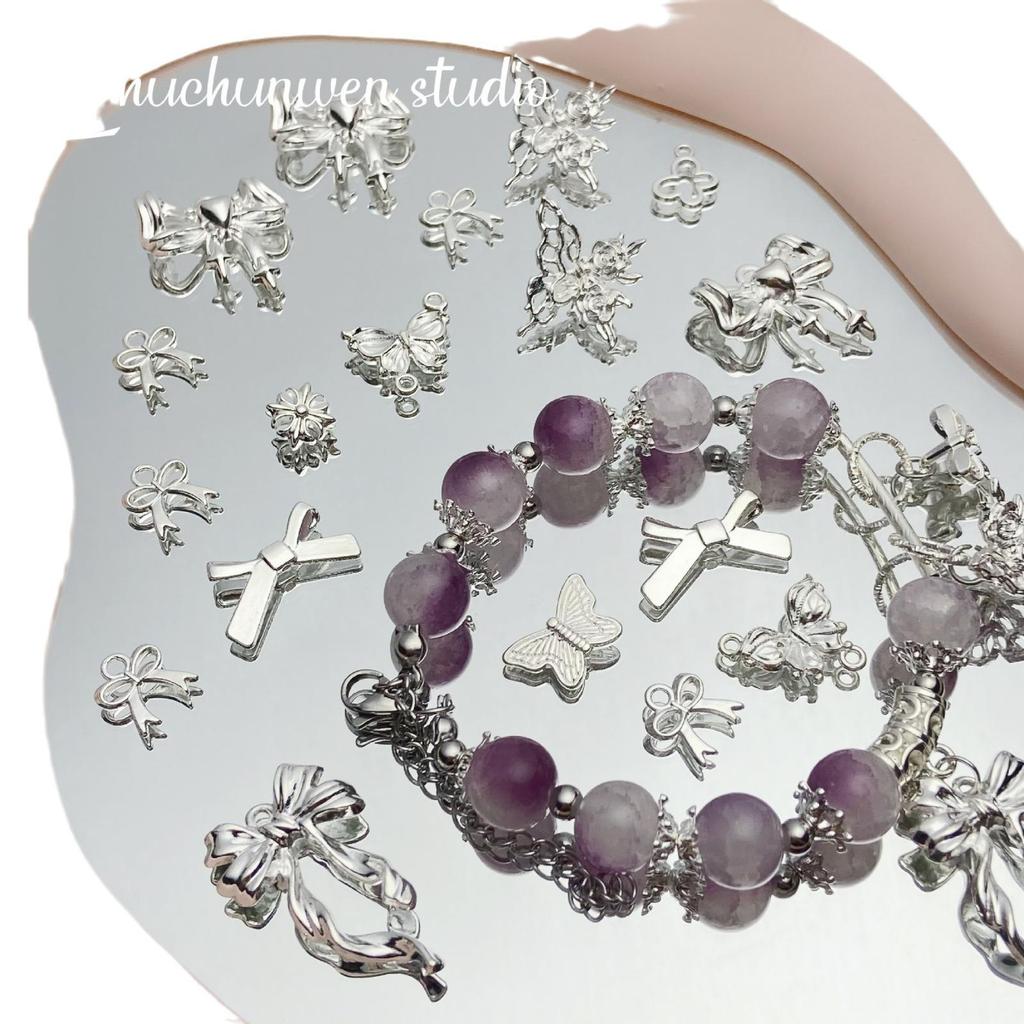 Butterfly Series: Alloy Pendant & Loose Beads Accessories for DIY Bracelets & Necklaces
