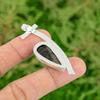 Daughters Day Sale 925 Silver Natural Black Sunstone Anniversary Wife Pendant