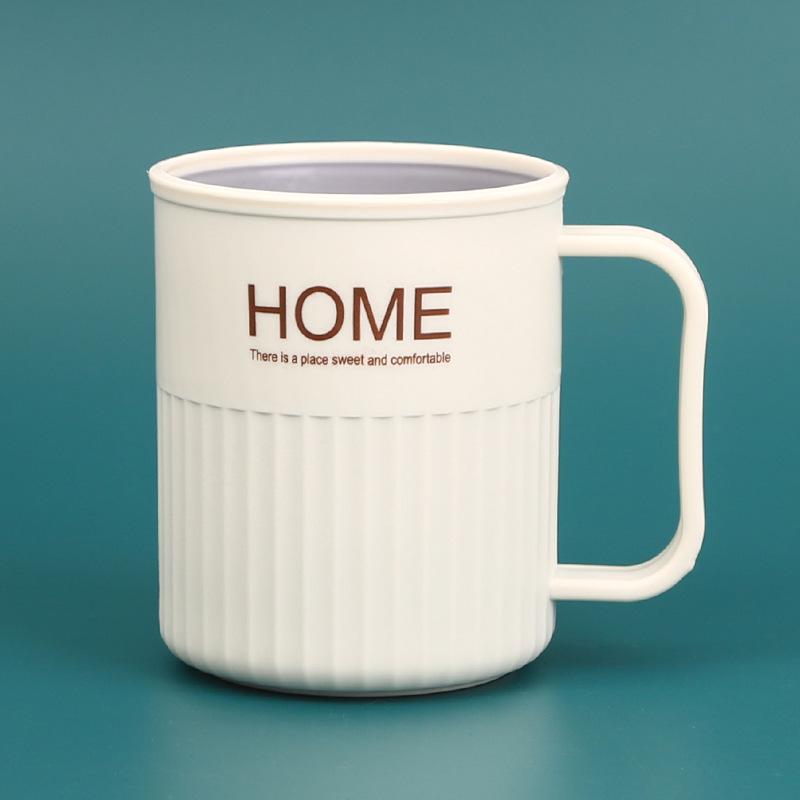 Huishoudelijk Tandenborstel & Mondwaterbeker Set met Houder - Creatief Draagbaar Ontwerp voor Koppels en Kinderen