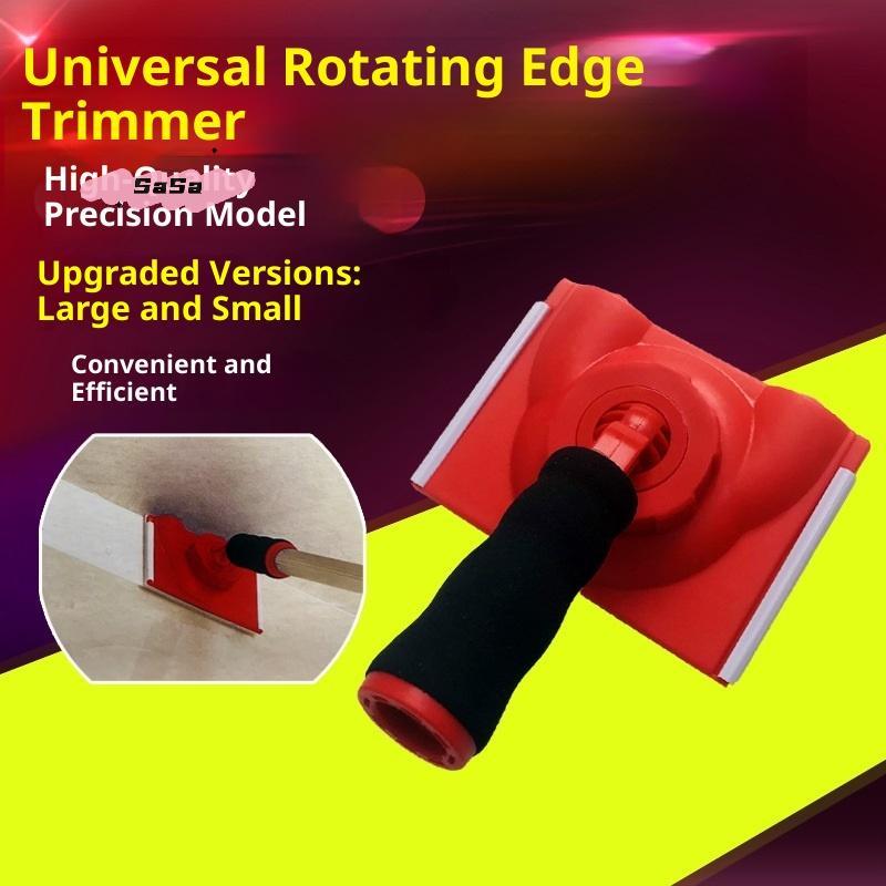 S-1/2Pcs Red Paint Edger Cutting In Home Interior Plastic Wall With Pad Nylon Bristles Edges Painting Corner And Edges
