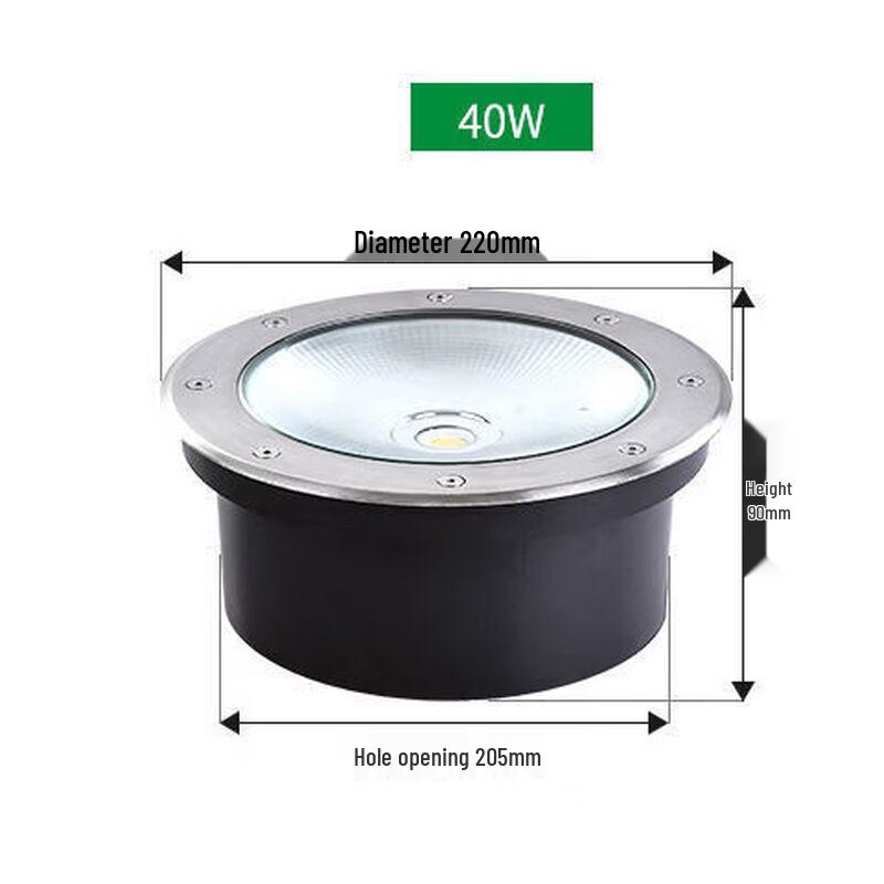 Embedded Landscape Ground Light