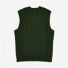 Máslo zboží Kabelová pletená vesta Kabelová pletená vesta