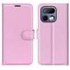 Wallet Case for 16 Pro 5G - Leather/PU, Pink, Shockproof