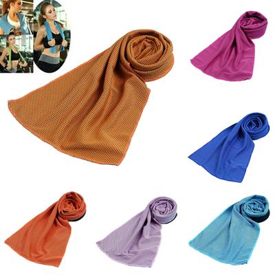 Wiederverwendbares, schnell trocknendes, kaltes Handtuch für Sport, Fitness, Yoga, kühlendes Eis, Gesicht