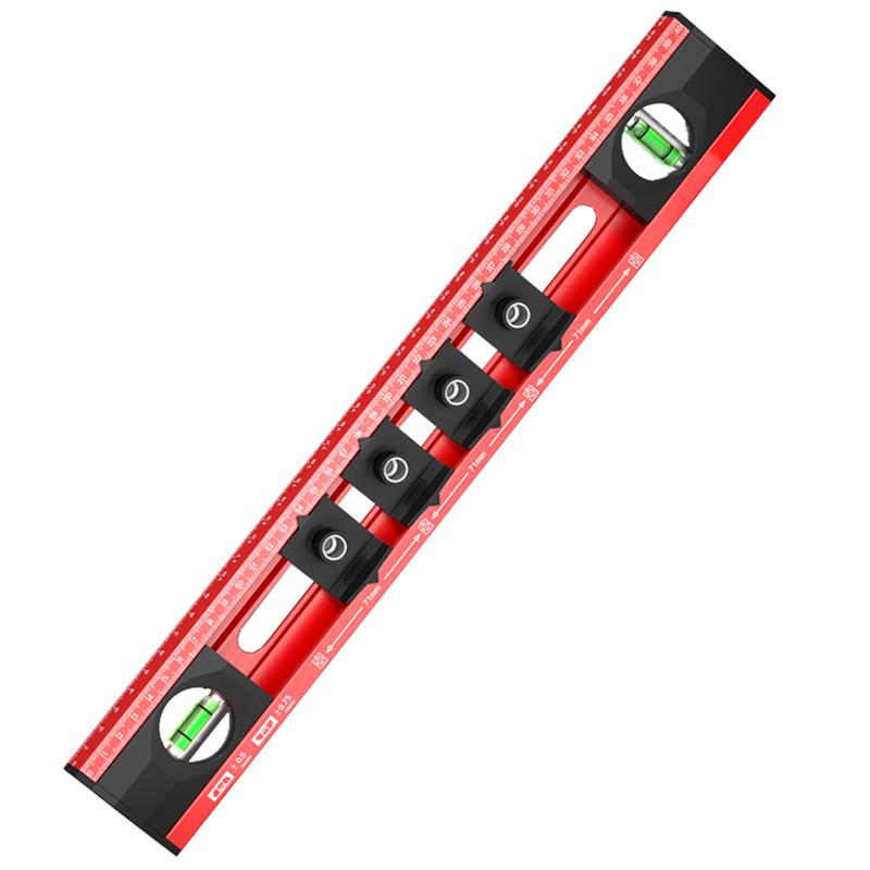 1Pc Picture Hanging Positioning Leveling Ruler, Wall Hanging Kit with Punching Positioning Measuring Ruler For Walls & Frames