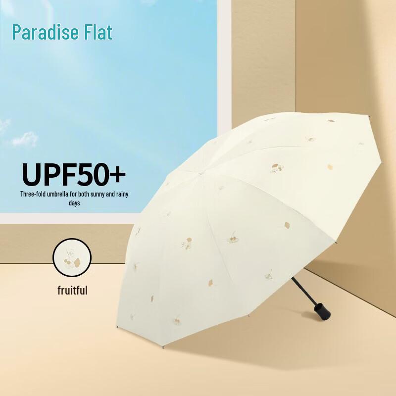 

Heaven Umbrella Large Double 3-Fold Sun & Rain Umbrella