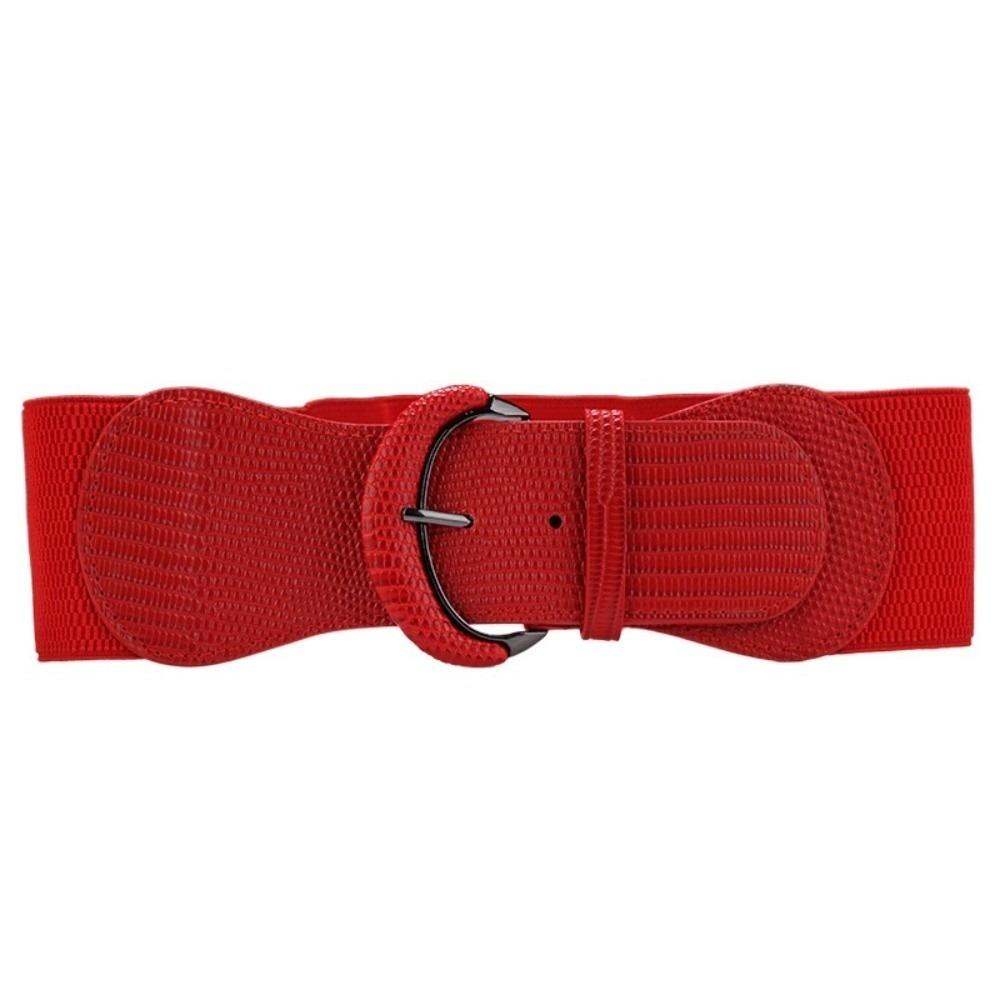 

Эластичные кушаки с леопардовым принтом, широкие тканевые пояса, модные женские пояса красный