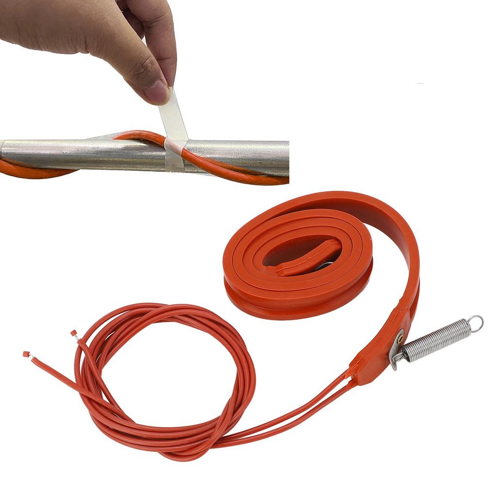 AC220V 45W Heating Tape Self Regulating Insulation Electric Heating Cable for Compressor Water Pipe