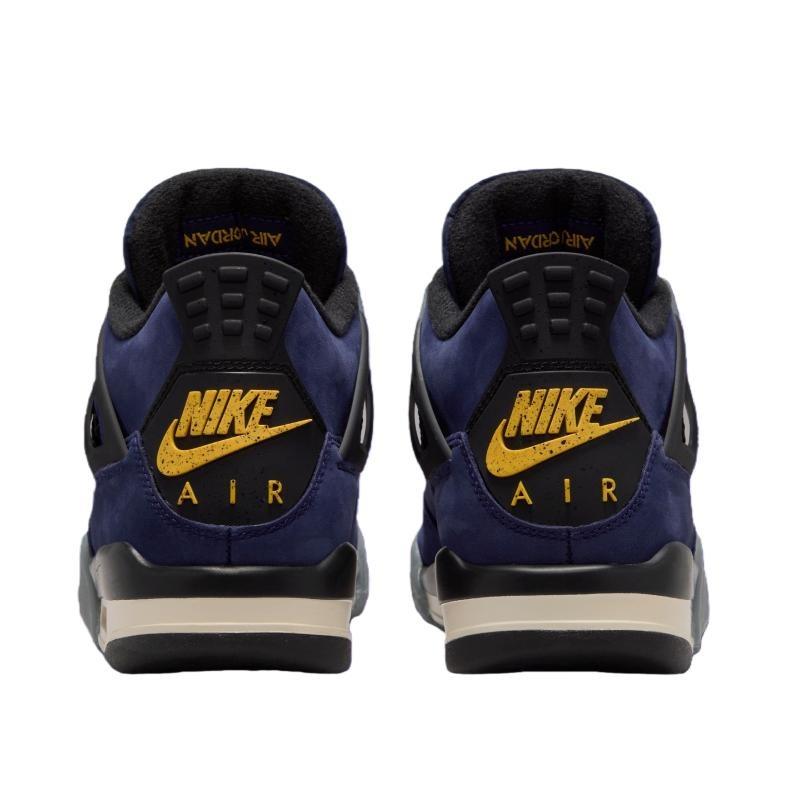 Air Jordan 4 "Lakeshow" GS bequeme Unisex-Basketballschuhe IB4171-500