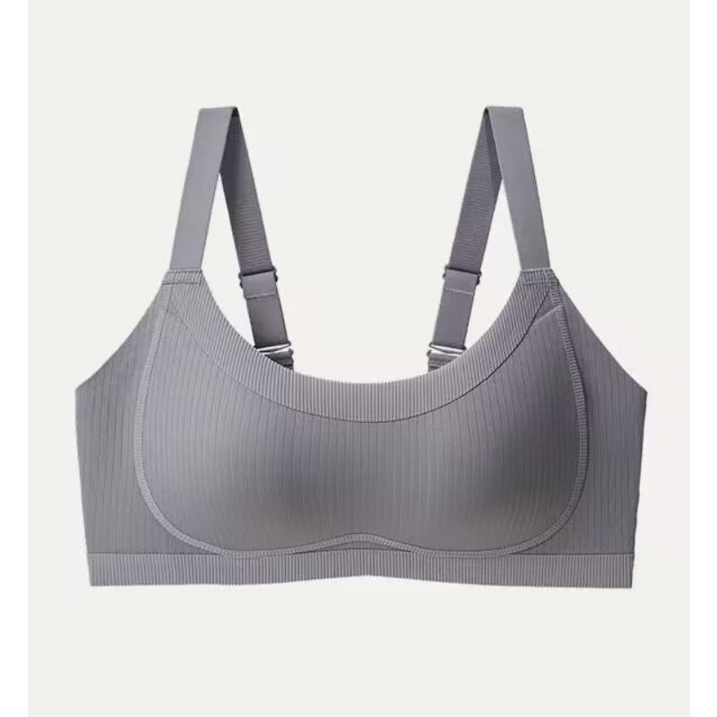 Plus Size Seamless Sports Bra For Large Bust Support Adjusting Underwear