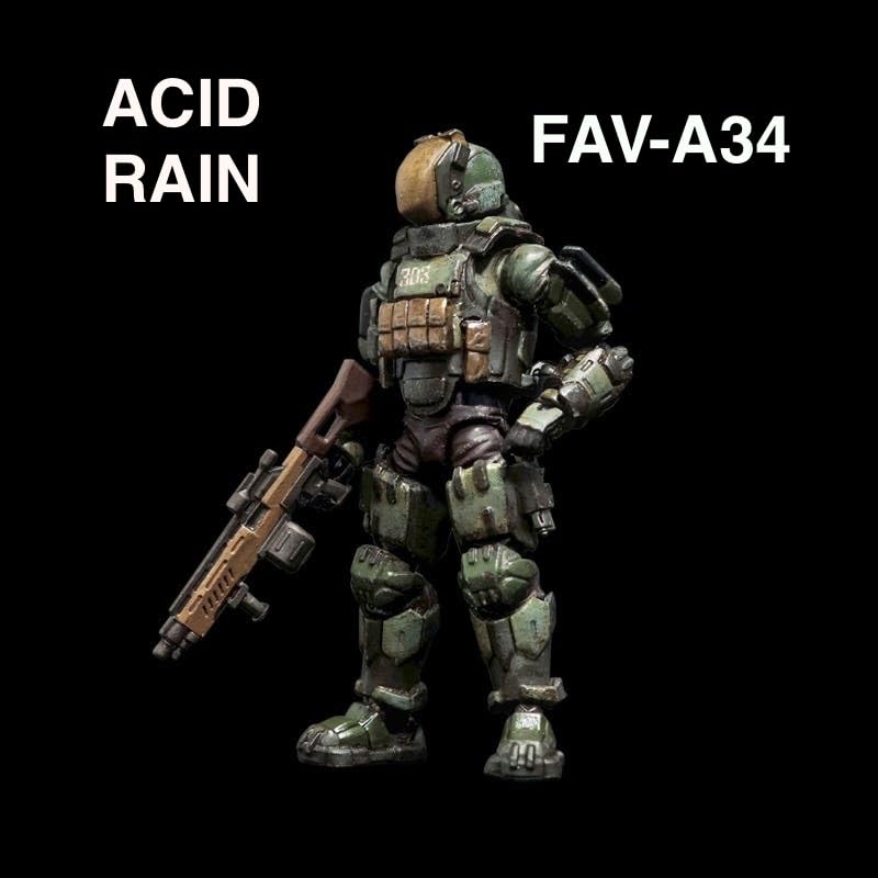 Acid Rain World FAV-A34 Glaucus Infiltrator 1/18 Scale Pre-painted Movable Military Figure (The Last Line of Defense) by TOYS ALLIANCE