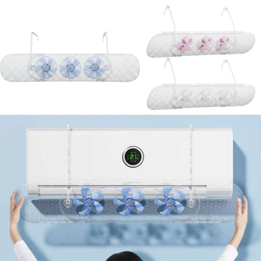 Expandable Air Conditioner Outlet Baffle Anti Direct Blowing Wind Direction Baffle  for Home/Office