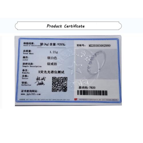 Trend Heart Shaped Diamond Single Row Couple Ring For Women Zircon Real S925 Silver Christmas Engagement Gift Jewelry