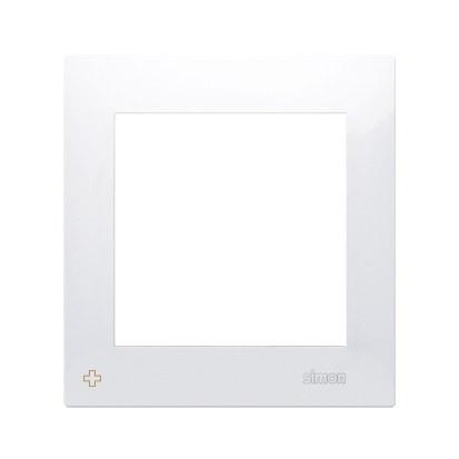 Single frame PREMIUM IP20 / IP44, antibacterial white, SIMON54