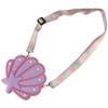 Water-proof Silicone Shell Bags Soft Seashell Crossbody Pouch Zipper Shoulder Bag  Travel