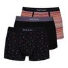 Paul Smith Mens Assorted Designs Boxer Briefs (Pack of 3)